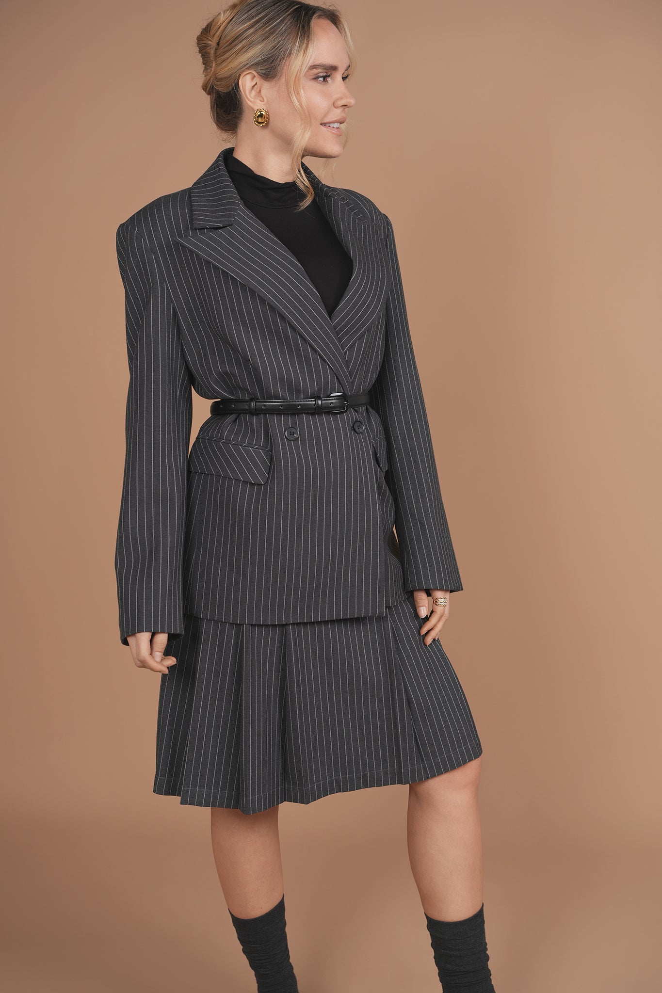 Bliss Blazer Pinstripe